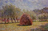 Haystacks at Giverny 3 by Claude Monet